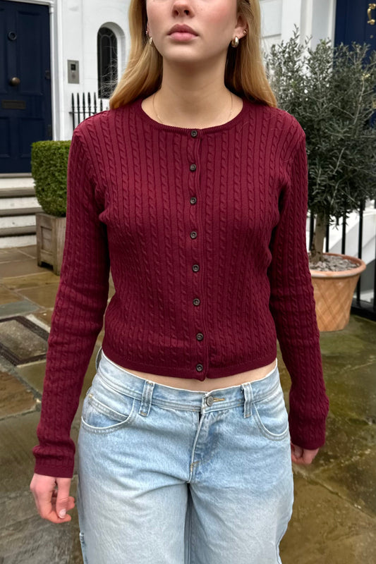 Burgundy / XS/S