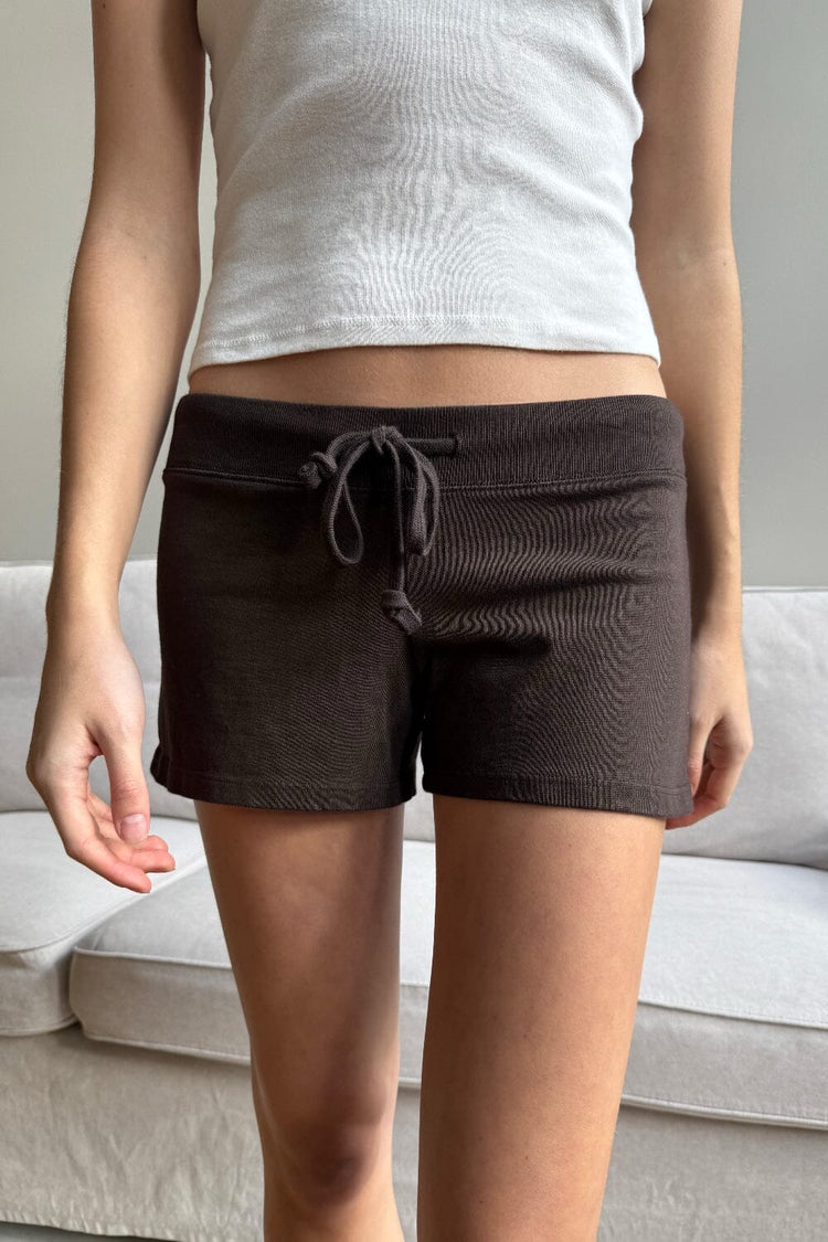 Rainey Shorts | Dark Brown / XS/S