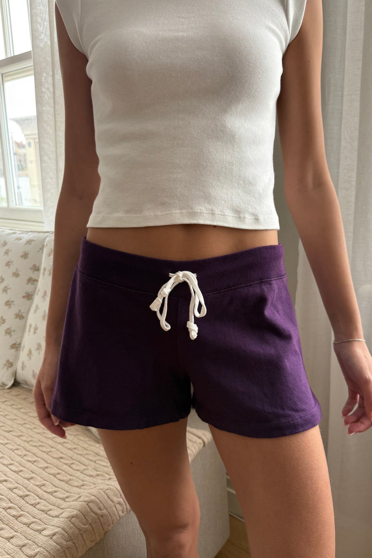 Rainey Shorts | Deep Purple / XS/S