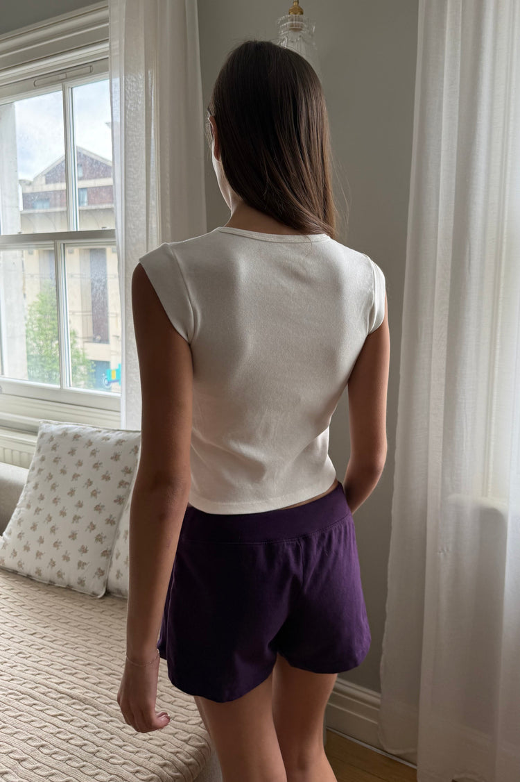 Rainey Shorts | Deep Purple / XS/S
