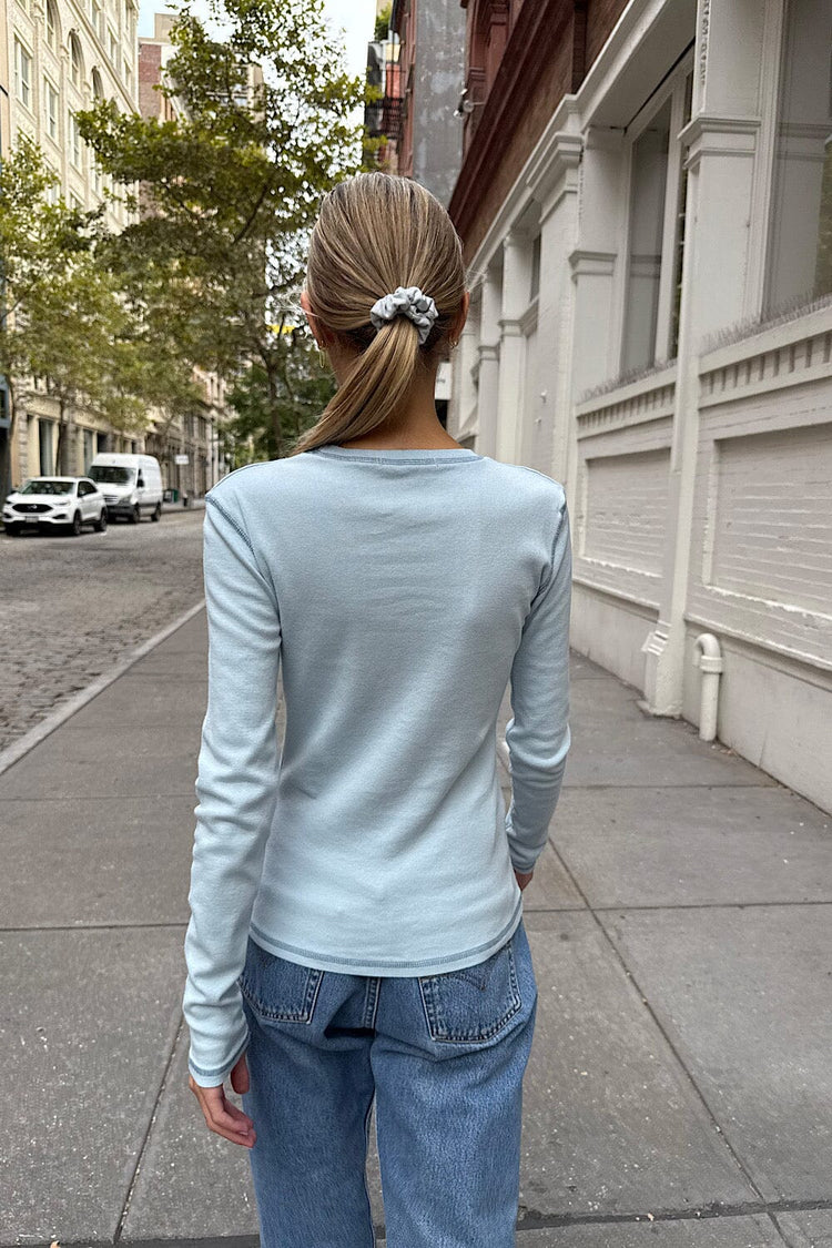 Ainsley Top | Blue Ice / XS/S
