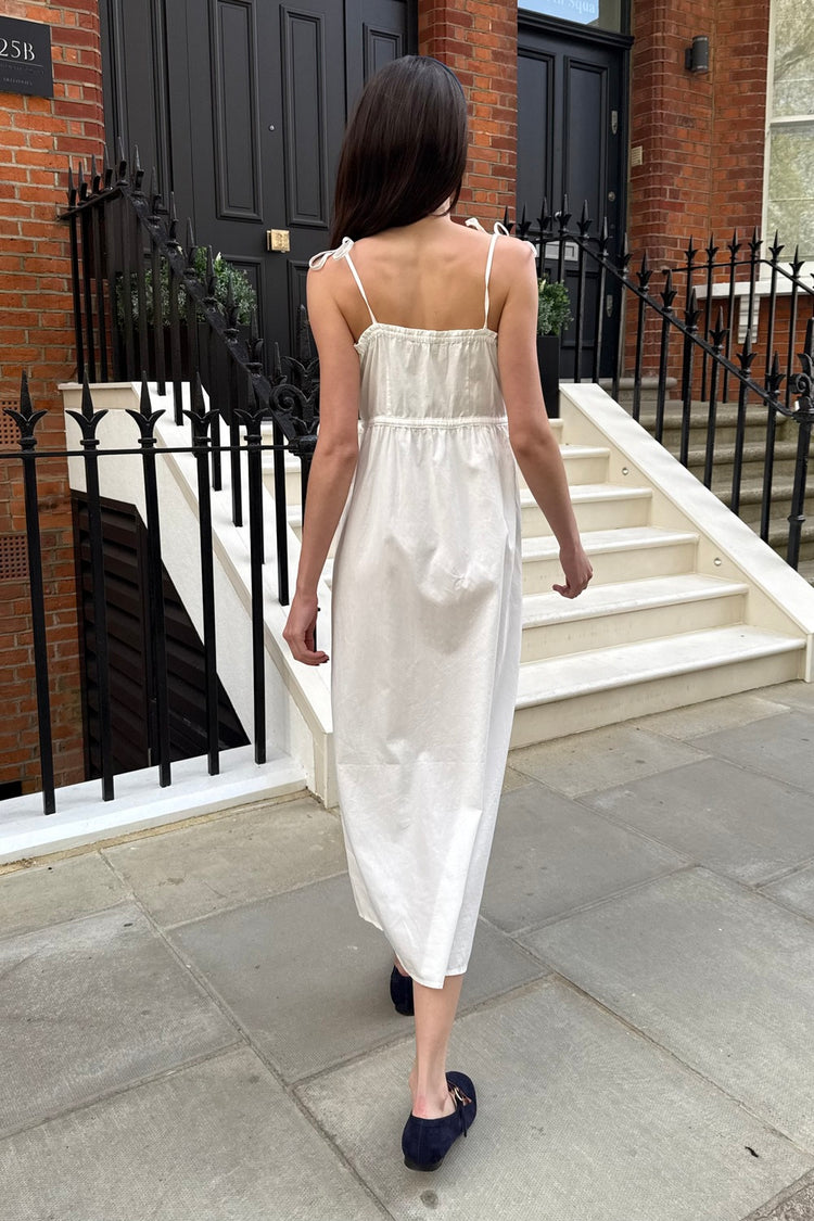 Milani Long Dress | White / S