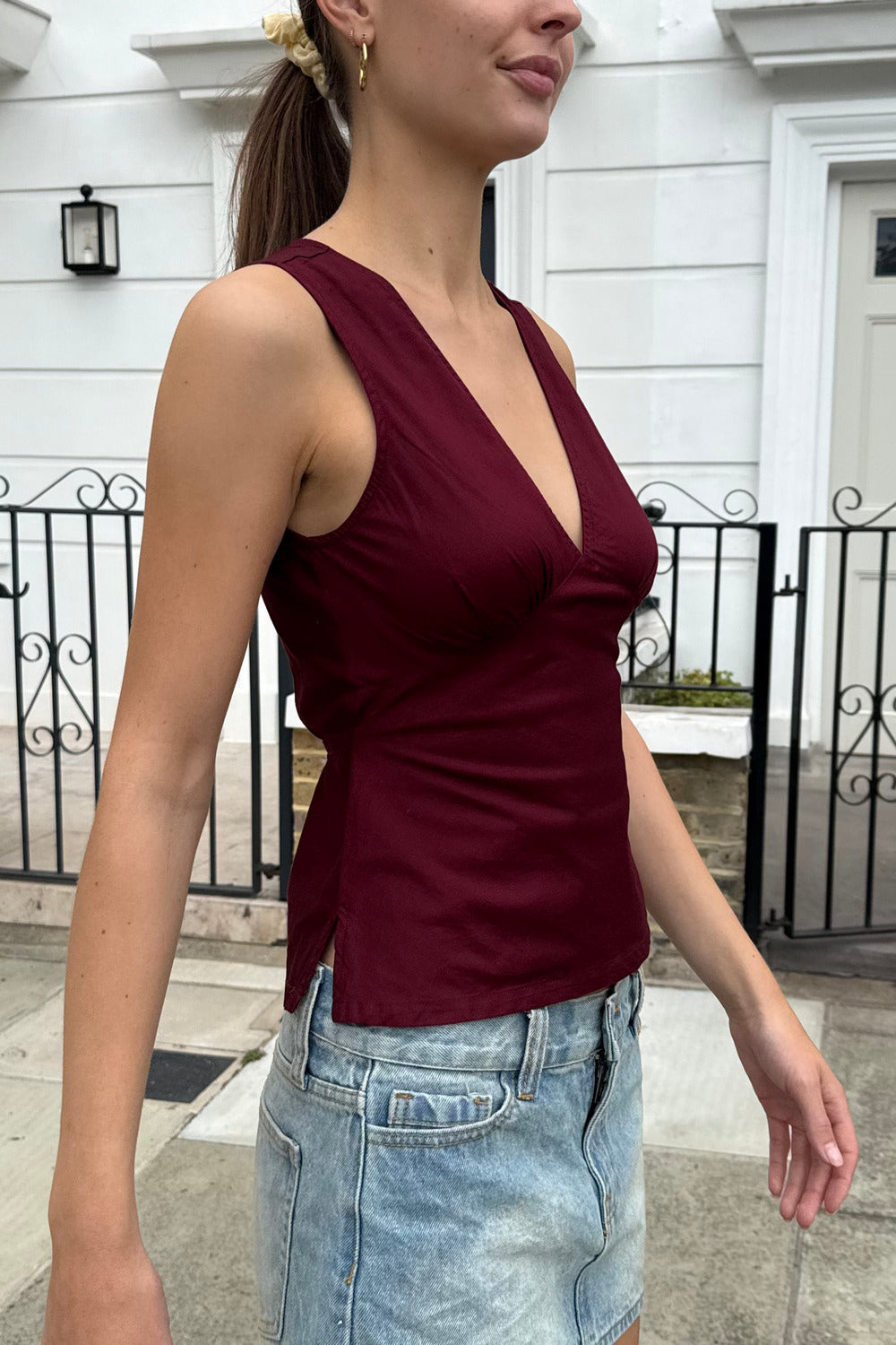 Burgundy / XS/S