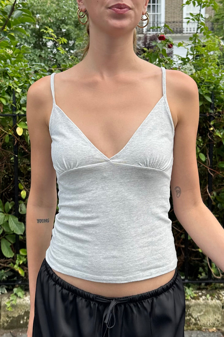 Sheila Tank | Silver Grey / XS/S