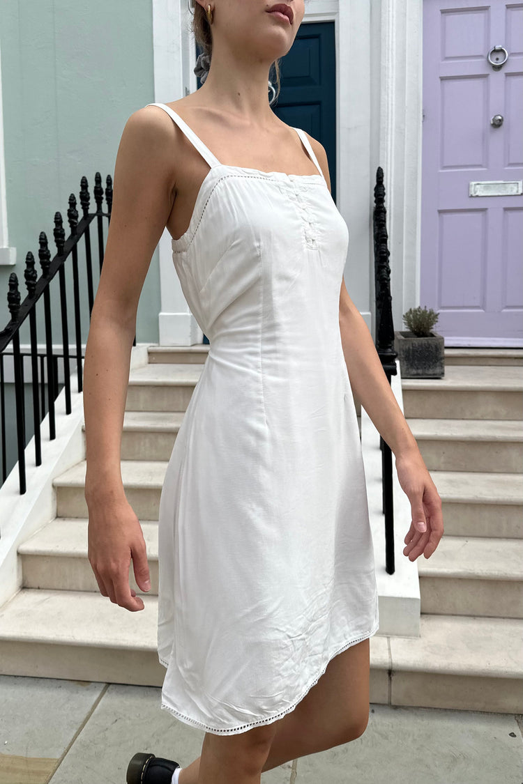 Alessandra Dress | White / S