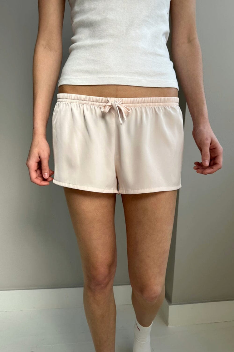 Felicity Pajama Shorts | Light Peachy Pink / XS/S