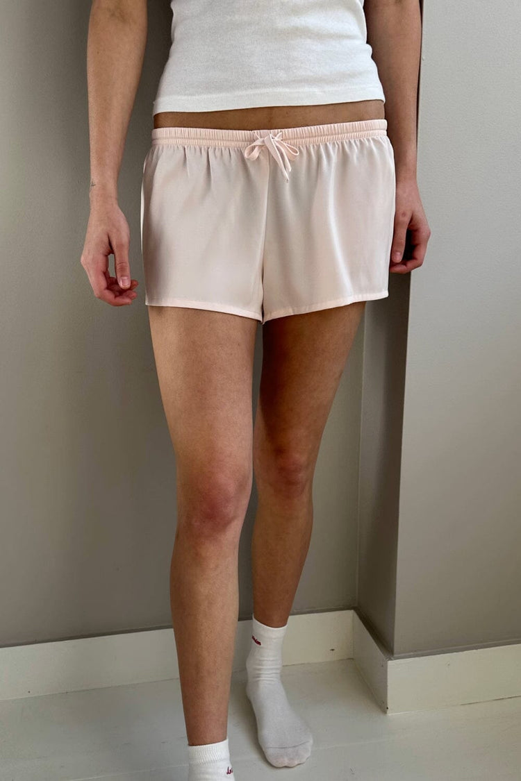 Felicity Pajama Shorts | Light Peachy Pink / XS/S