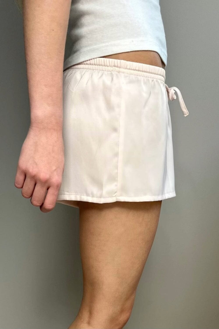 Felicity Pajama Shorts | Light Peachy Pink / XS/S