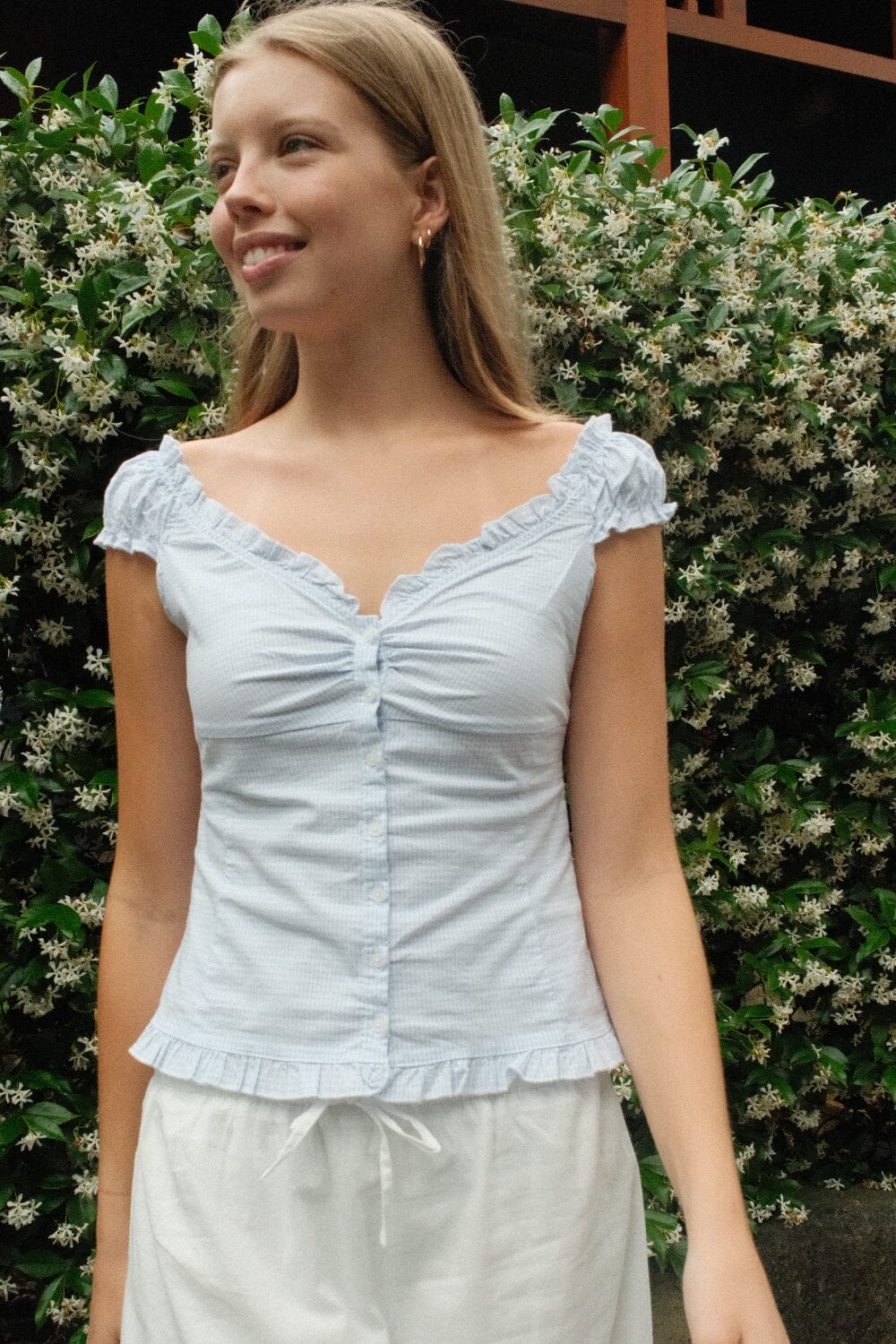 Sky Blue Gingham / XS/S