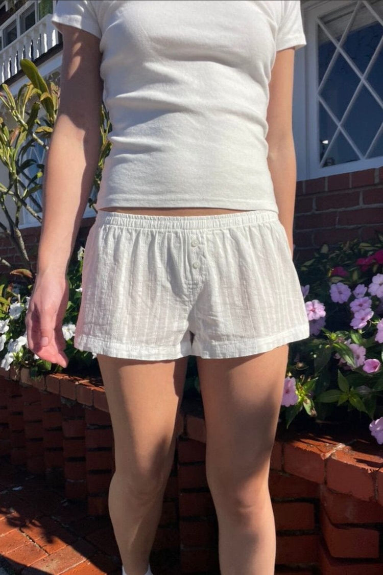 Mary Shorts | White / XS/S