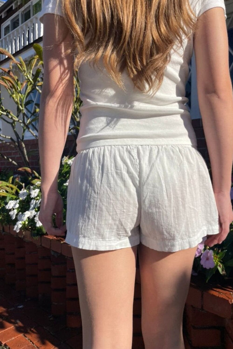 Mary Shorts | White / XS/S