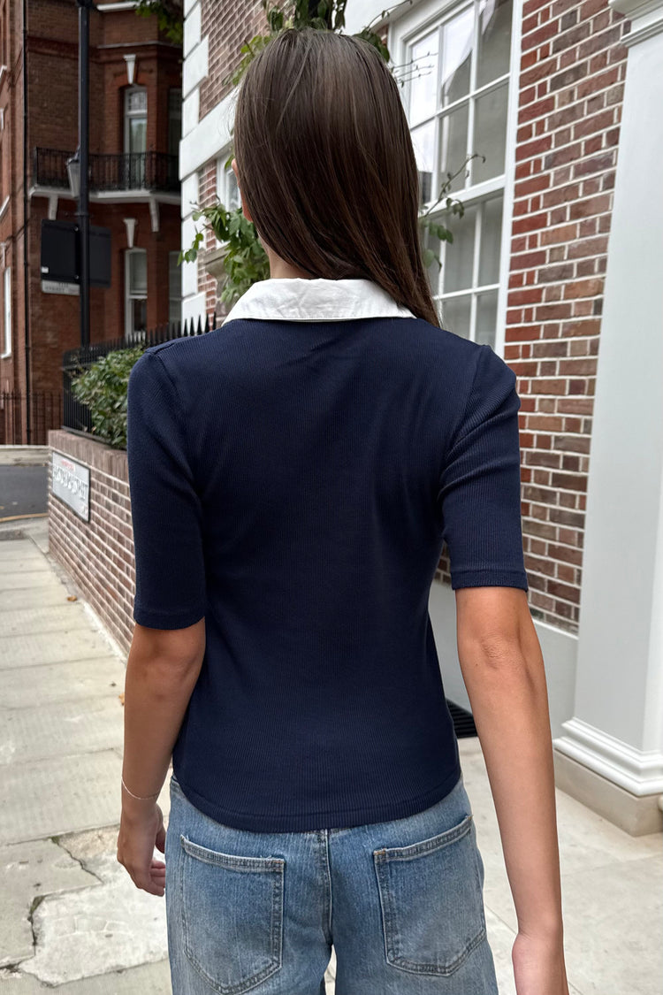 Cassidy Top | Blue Navy / XS/S