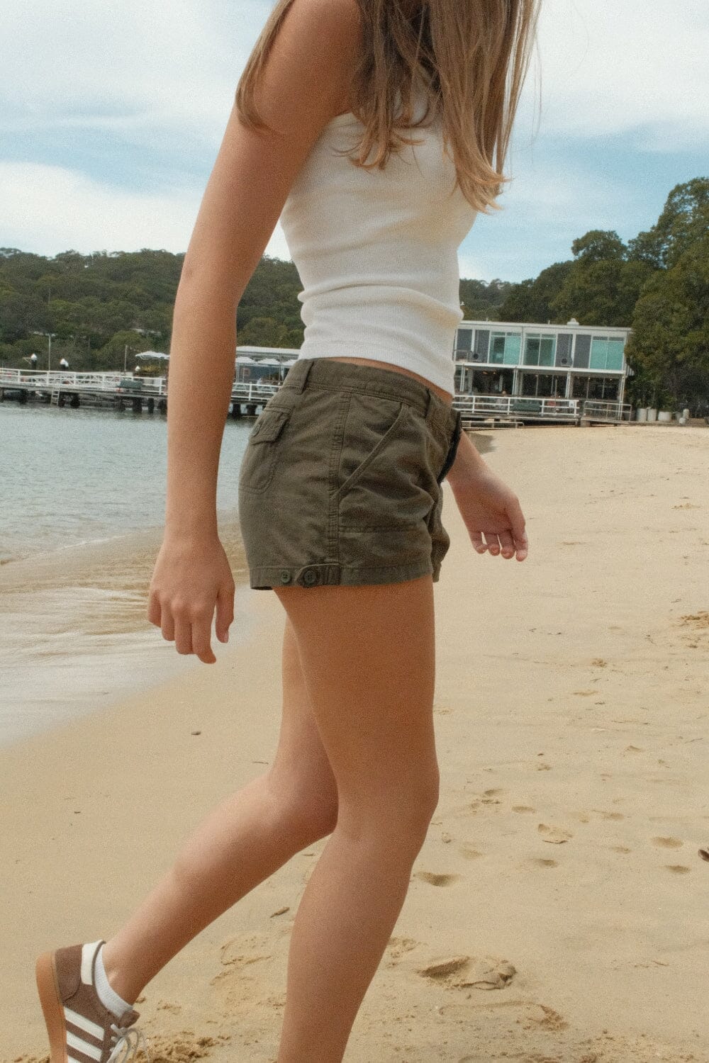 Maeve Shorts | Military Green / XS/S