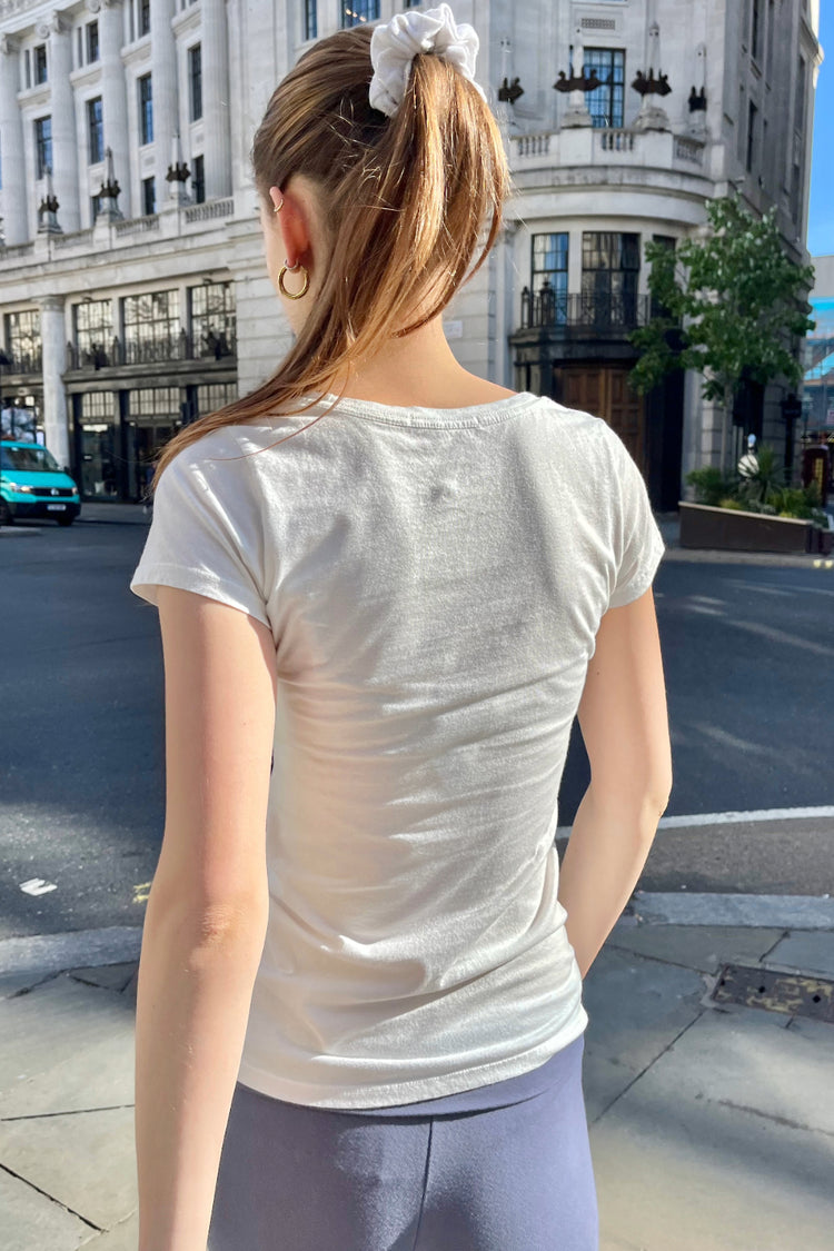 Mae Top | Natural White / XS/S