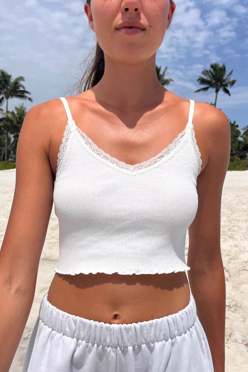 Natural White / Cropped Fit