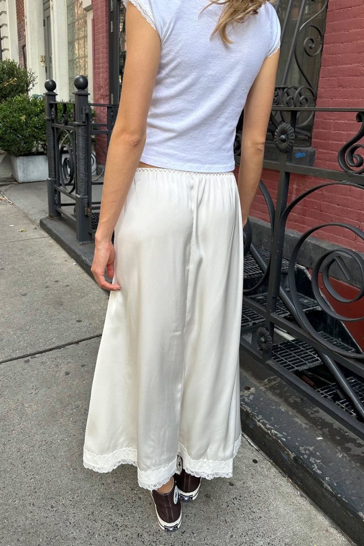 Wilma Skirt | Ivory / S/M
