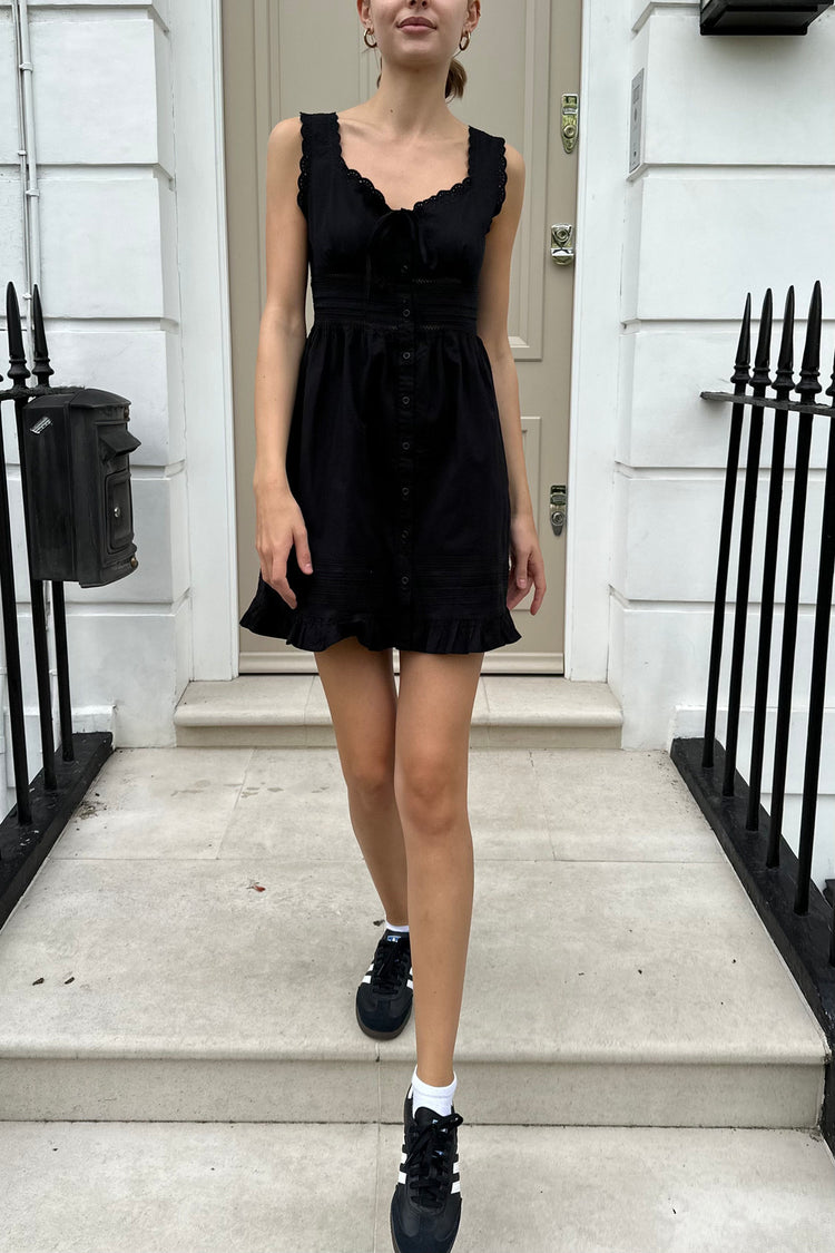 Dyane Dress | Black / XS/S