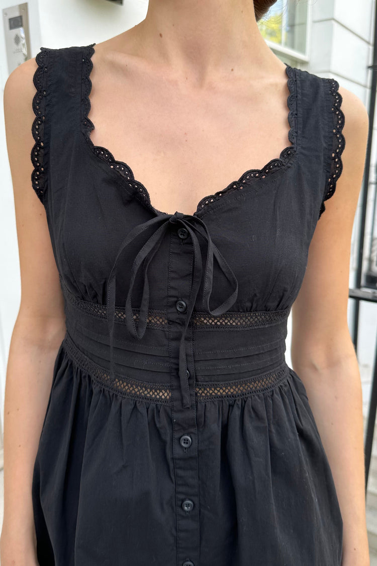 Dyane Dress | Black / XS/S