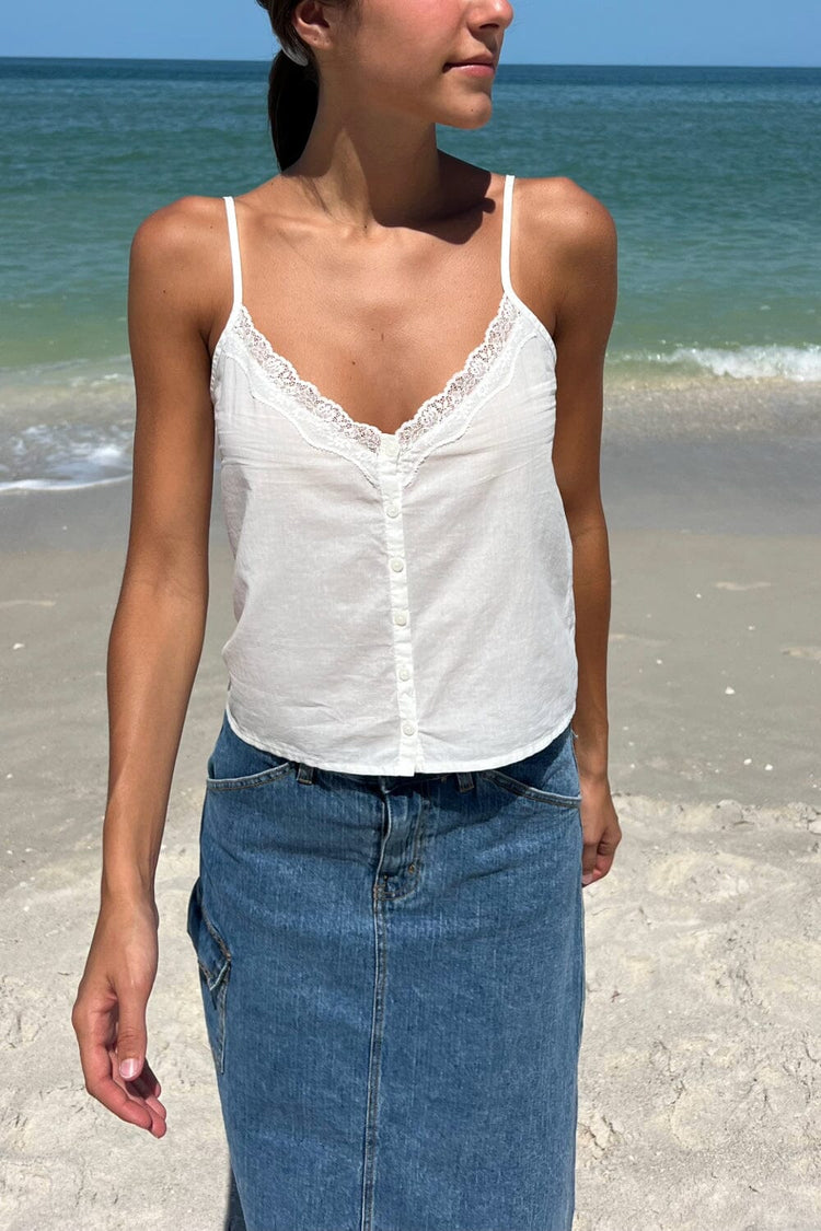 Sylvie Top | White / XS/S