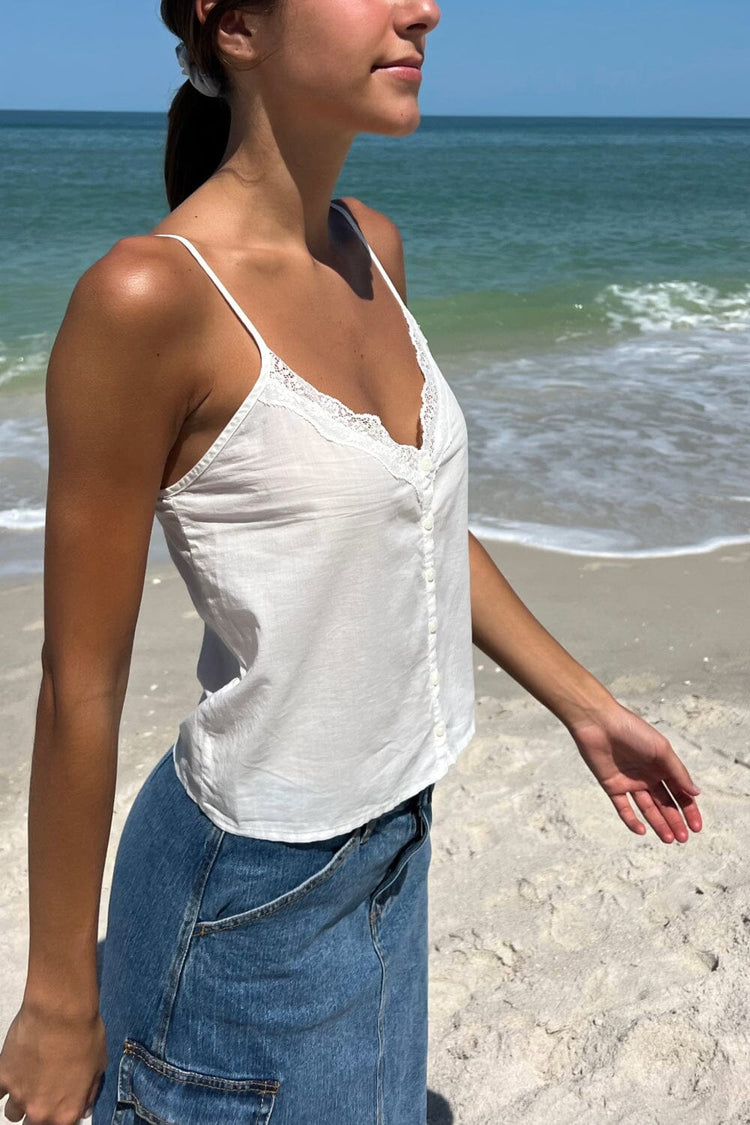 Sylvie Top | White / XS/S