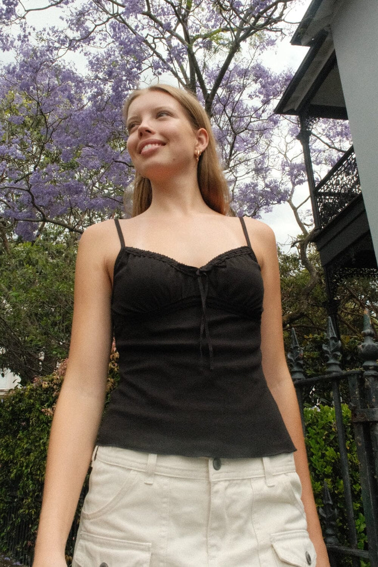 Arden Tank | Black / XS/S