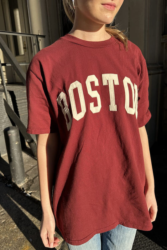 Maroon / Oversized Fit