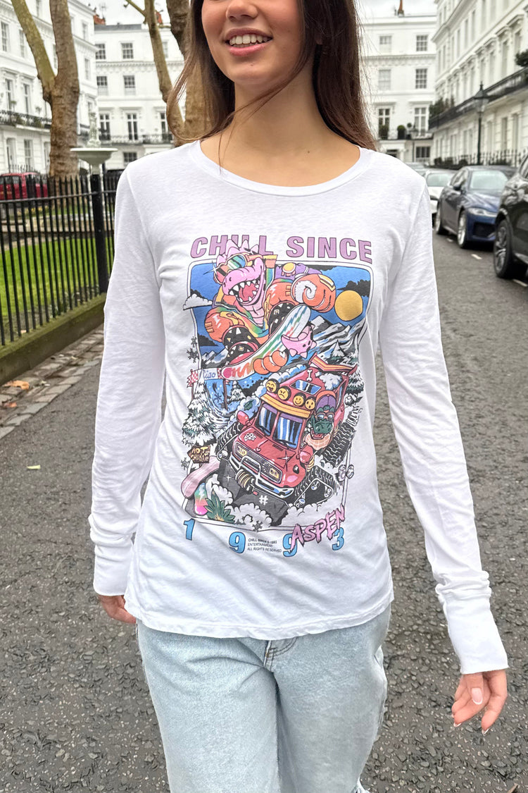 Tori Chill Since Top | White / S