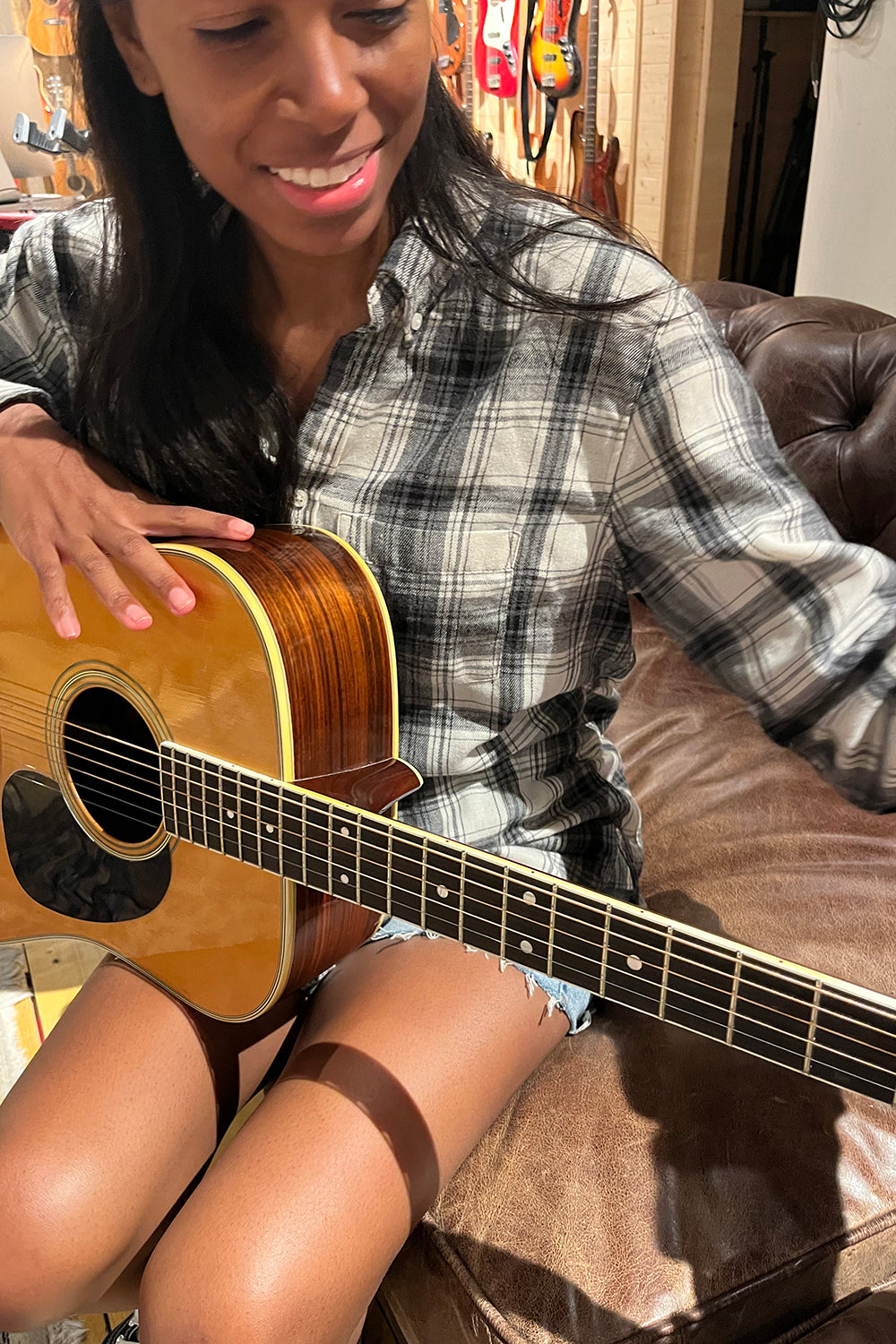 Grey Tones Plaid / S/M