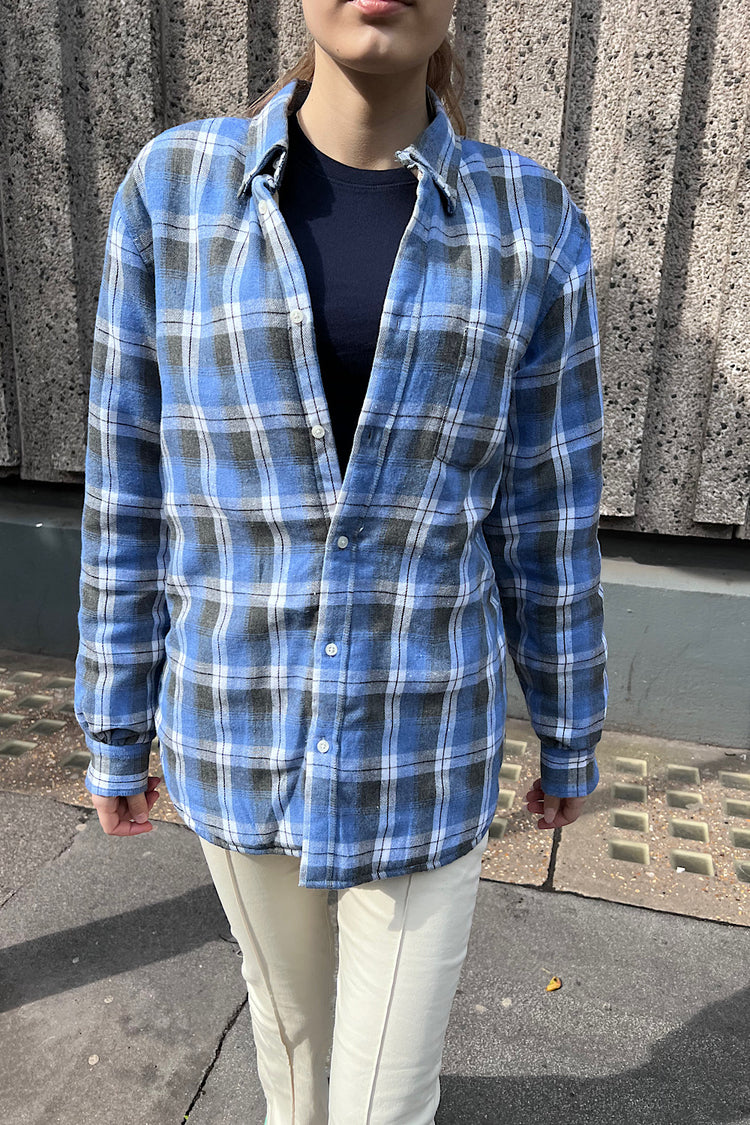 Hazel Quilted Flannel | Oversized Fit