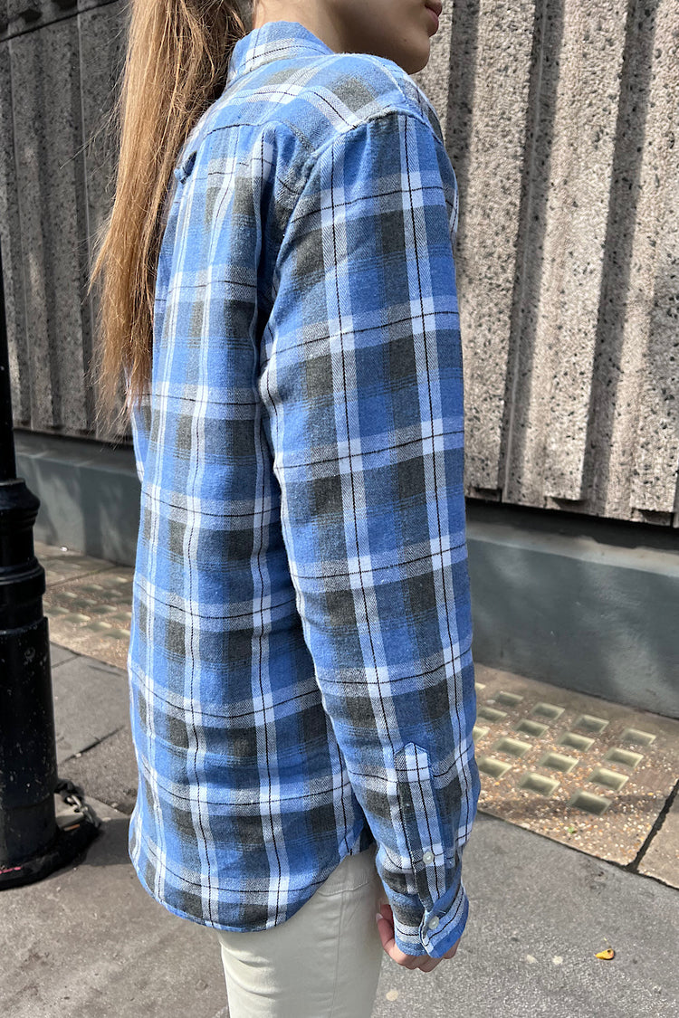 Hazel Quilted Flannel | Oversized Fit