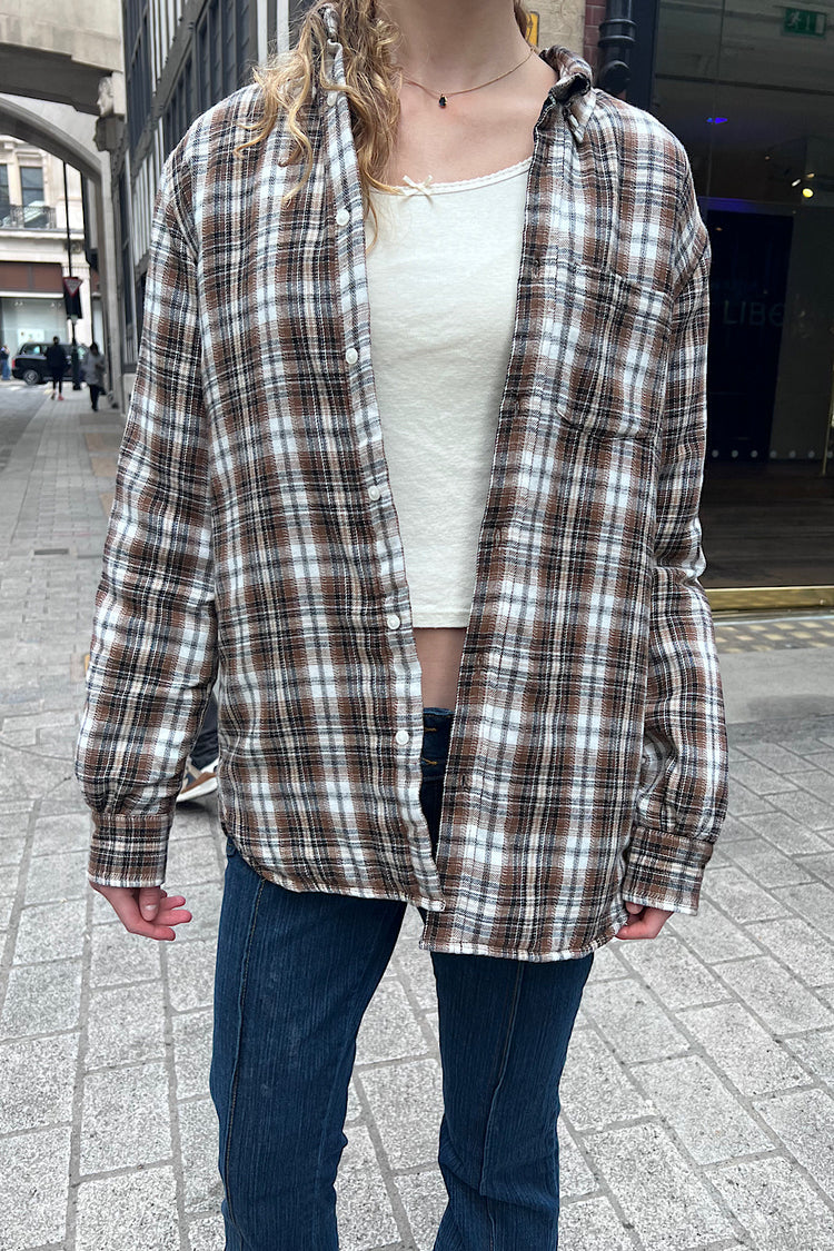 Hazel Quilted Flannel | Oversized Fit