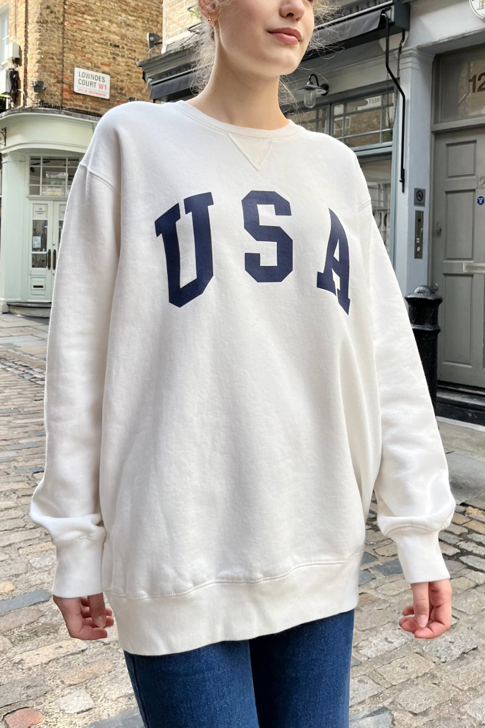 Natural White / Oversized Fit