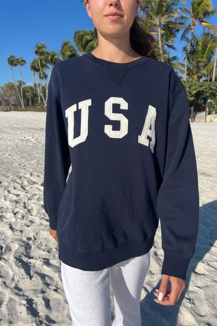 Erica USA Sweatshirt | Oversized Fit