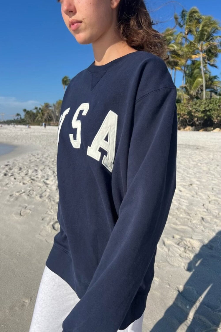 Erica USA Sweatshirt | Oversized Fit