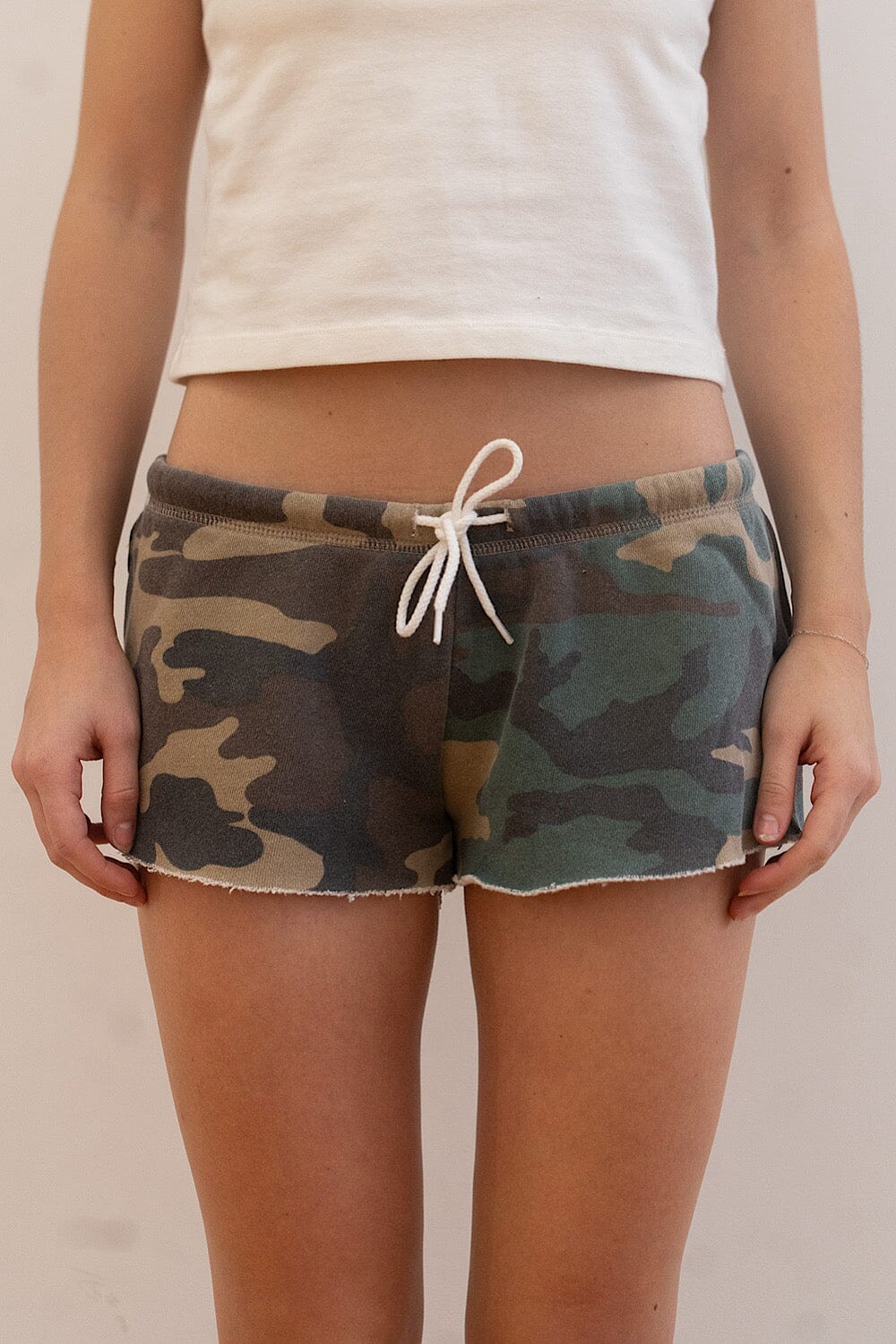 Marcie Camouflage Sweatshorts | Camouflage / XS/S