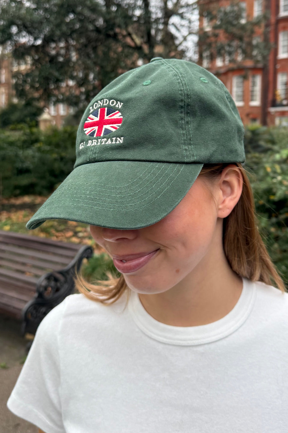 Katherine London Cap | Forest Green