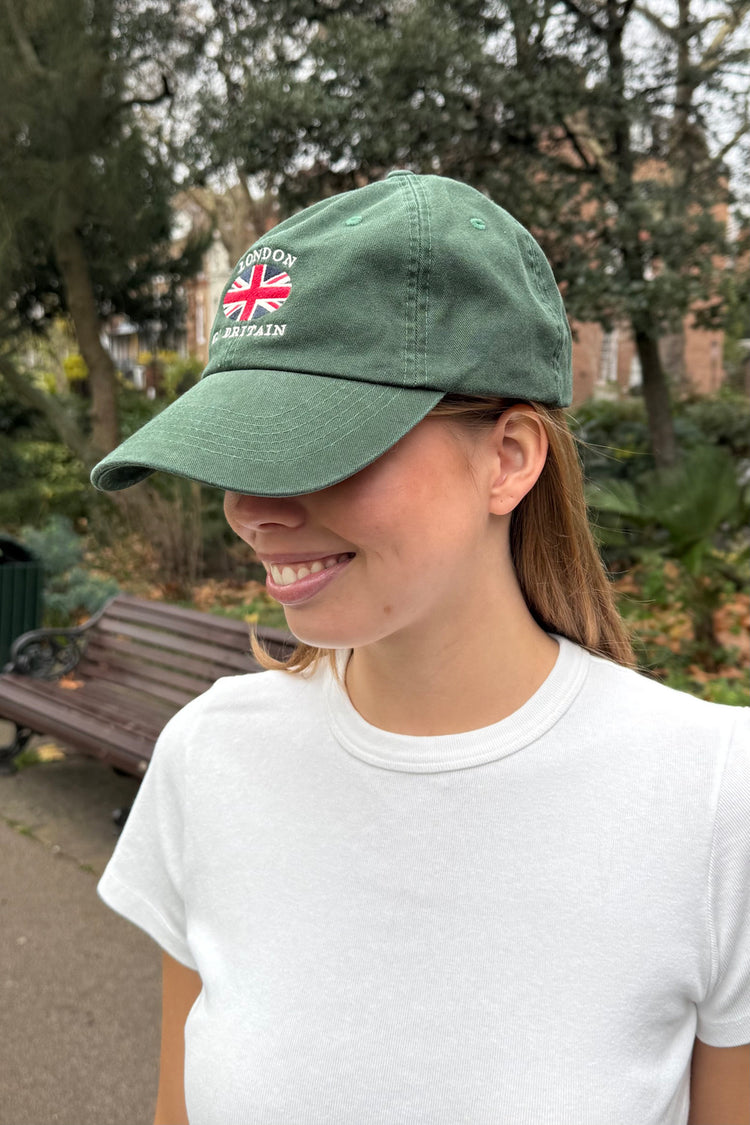Katherine London Cap | Forest Green