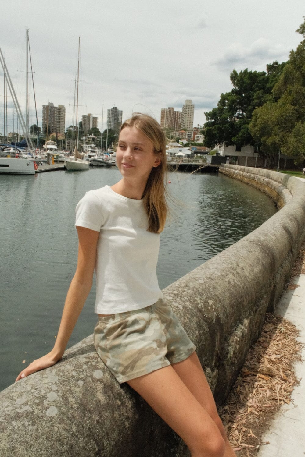 Emery Camouflage Shorts | Light Camouflage / XS/S