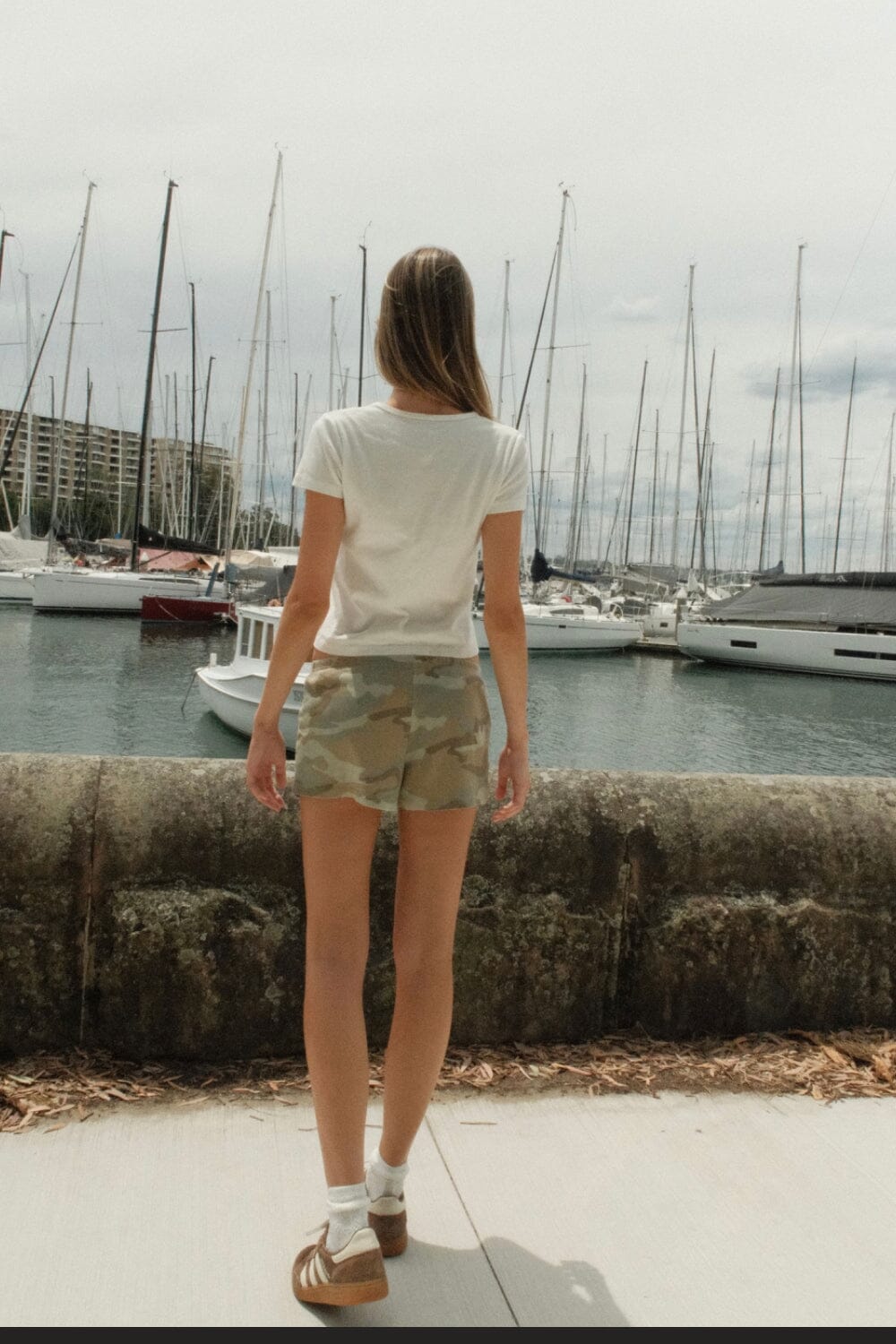 Emery Camouflage Shorts | Light Camouflage / XS/S