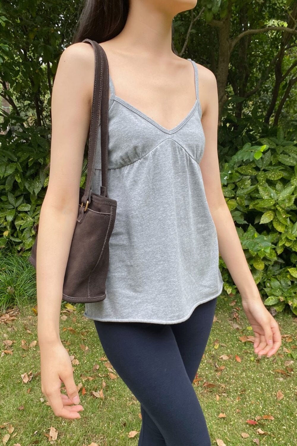 Livy Tank | Light Heather Grey / XS/S