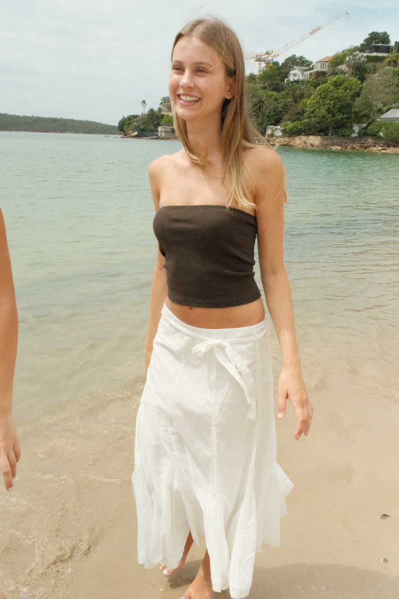 Justine Skirt | White / XS/S