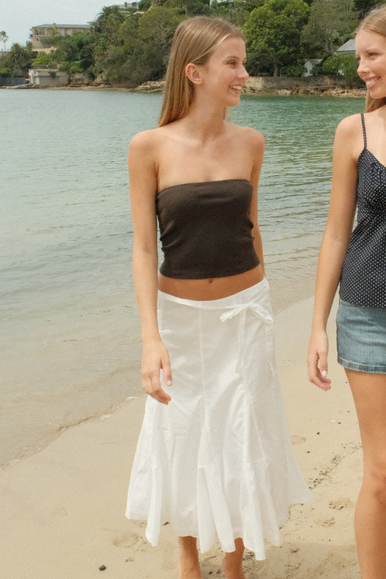 Justine Skirt | White / XS/S
