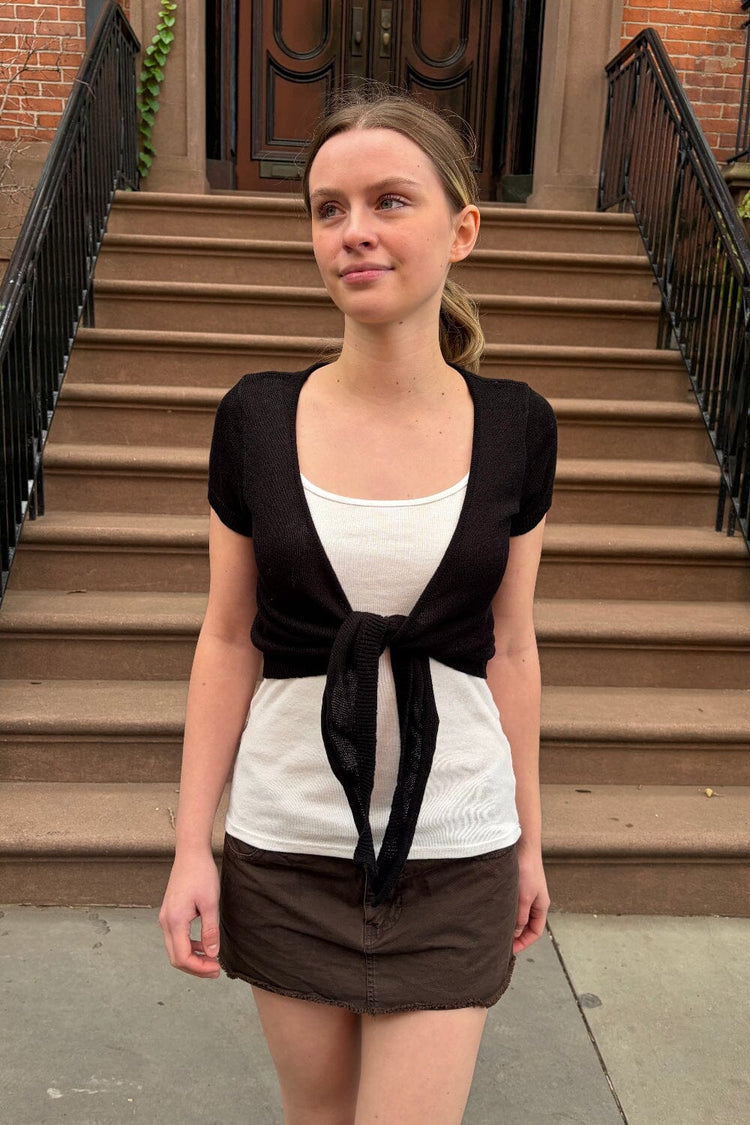 Greta Top | Black / XS/S