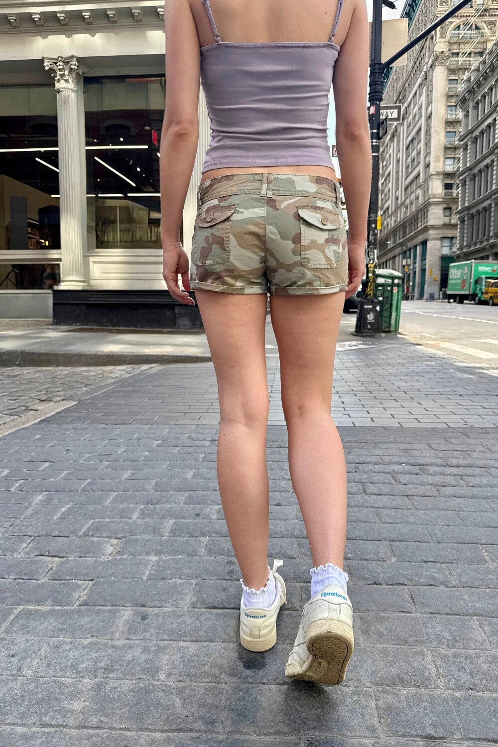 Sheila Shorts | Light Camouflage / XS/S