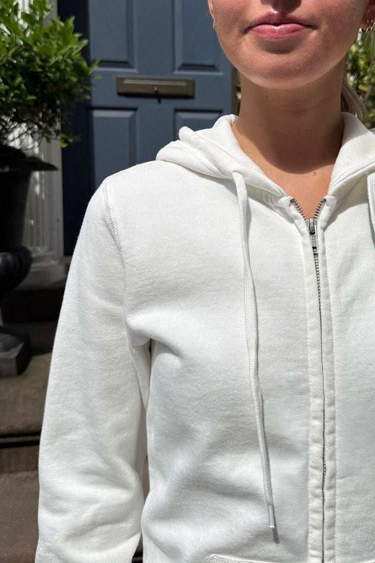Christy Hoodie | White / Regular Fit