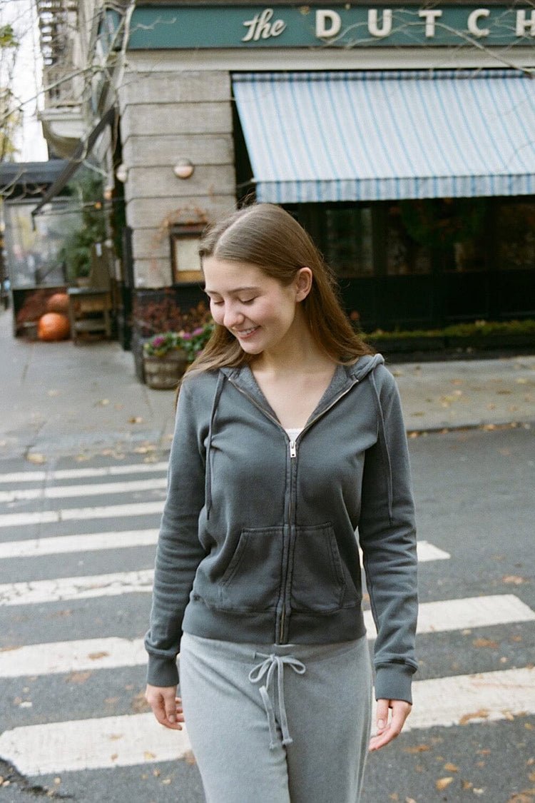 Christy Hoodie | Charcoal / Regular Fit