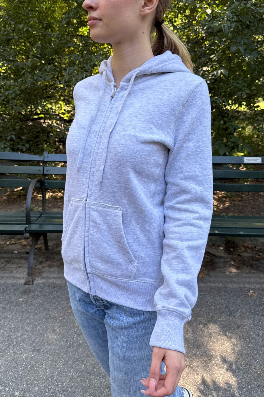 Christy Hoodie | Light Heather Grey / Regular Fit