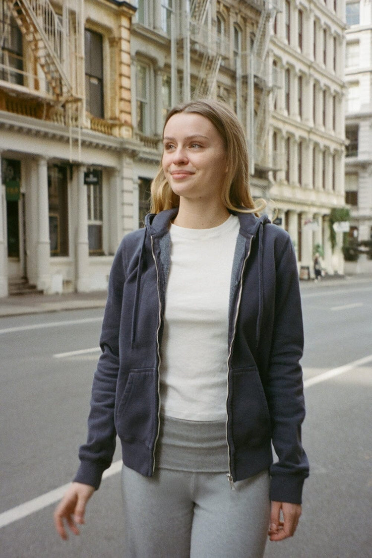 Christy Hoodie | Faded Blue Navy / Regular Fit