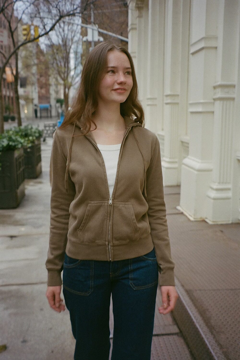 Christy Hoodie | Mocha / Regular Fit