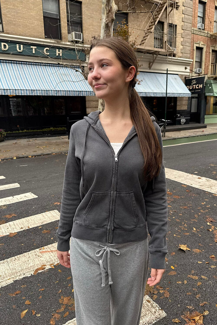 Christy Hoodie | Charcoal / Regular Fit